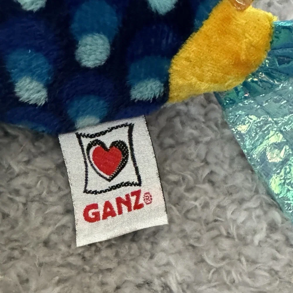 Ganz Lil Kinz Blue Triggerfish Plush 6